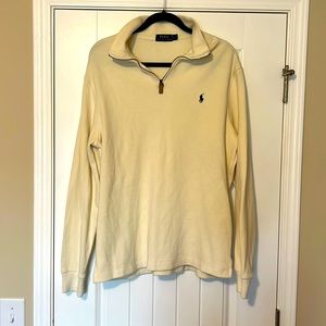 Polo Ralph Lauren quarter zip sweater. Never worn.